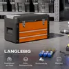 Coffre à outils HOMCOM, 49,7 x 25,3 x 28,9 cm, avec tiroir Voir les images du produit 5