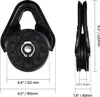 Product dimensions and specifications are shown with a pulley system. Produktbild-Vorschau