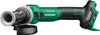 A cordless angle grinder is shown against a white background. Voir les images du produit