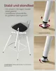 VASAGLE Barhocker 2er Set, ergonomische Rückenlehne, Produktbild-Vorschau 3
