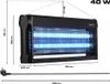 Vayox UV Insektenlampe Insektenfalle Elektrisch Produktbild-Vorschau 11