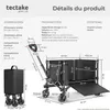 Chariot pliable SMARTRIDER avec roues profilées et poignée Voir les images du produit 6