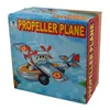 Zinnspielzeug – Flugzeug mit zwei Propellern – Produktbild-Vorschau 9