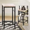 SoBuy set tavolo da pranzo 3 pezzi tavolo da bar con 2 Anteprima dell’immagine prodotto 7