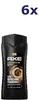Axe AXE Dark Temptation XL 3-in-1 Duschgel - 6 x 400 ml - Produktbild-Vorschau 8
