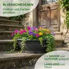 MePla - Pflanzschale mit Bodenloch ø 60 cm anthrazit Produktbild-Vorschau 4