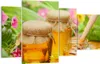 Bild auf Leinwand - Leinwandbild - Honig Glas Glas Vitamin Produktbild-Vorschau 1