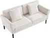 SucceBuy Canapé Loveseat deux places (176 cm), petit canapé Voir les images du produit 1