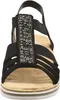 Rieker Keilsandaletten Damen 31373730393531 Schwarz 39 EU Produktbild-Vorschau 50