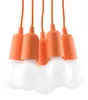 Hängeleuchte DIEGO 5 orange 5xE27 15W PVC 90x25x25cm Sollux Produktbild-Vorschau 23