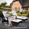 tectake® Rattan Sonnenliege 200 x 70 x 33 cm Produktbild-Vorschau 9