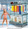 Kunststoff Kombi-Materialwagen, 3 Böden, fahrbar, Produktbild-Vorschau 2