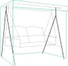 Ochranný obal zahradní houpačku GARDEN PLACE 240 x 125 x Náhled obrázku produktu 2
