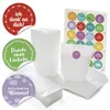 24 weiße Gastgeschenk Papiertüten Papier-Beutel 16,5 x 26 x Produktbild-Vorschau 5