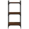 Maison Exclusive - Libreria a 3 ripiani, effetto rovere Anteprima dell’immagine prodotto 3