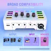 FIFINE Gaming Audio Mixer Streaming RGB PC Mixer avec Voir les images du produit 4