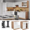 Küchenunterschrank Vicco Fame-Line Weiß Hochglanz 80 cm Produktbild-Vorschau 4