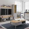 Homestyle4u Vitrine Highboard Kommode Wohnzimmerschrank Produktbild-Vorschau 2