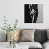 DEQORI Hybrid Leinwand Bild 50x50 cm 'Weibliche Produktbild-Vorschau 3