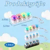 4 Stück Tastatur Fidget Toys Set,Durchscheinendes Keyboard Produktbild-Vorschau 2