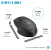 HP 280 Wireless Silent Mouse - Schwarz Produktbild-Vorschau 10