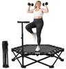FUNTOK Fitness trampolína pre dospelých, skladacia, mini Náhľad obrázku produktu 2
