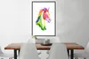 MuchoWow® MuchoWow® Gerahmtes Poster Pferd - Regenbogen - Produktbild-Vorschau 3