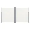 vidaXL Ausziehbare Seitenmarkise Creme 140 x 600 cm Produktbild-Vorschau 3