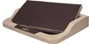 A dog bed with a brown quilted memory foam top and a tan base. Anteprima dell’immagine prodotto