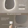 S'AFIELINA specchio da bagno con illuminazione 75×55cm Anteprima dell’immagine prodotto 7