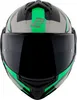 Casco Bogotto FS-X600 Vyda, nero/grigio/verde, L Anteprima dell’immagine prodotto 4