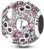 Charms Silber Kugel Anhänger mit Herz Beads für DIY Armband Produktbild-Vorschau 1
