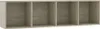 vidaXL Bücherregal/TV-Schrank Sonoma-Eiche 143×30×36 cm Produktbild-Vorschau 1