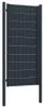 vidaXL Gartentor aus PVC und Stahl 100 x 204 cm Anthrazit Produktbild-Vorschau 1