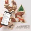 Jeu de construction en bois "Animaux de la forêt" Voir les images du produit 8