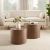 SalesFever Couchtisch 2er-Set | rund | MDF mit Produktbild-Vorschau 4