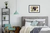 MuchoWow® MuchoWow® Gerahmtes Poster Bild eines Gorillas Produktbild-Vorschau 5