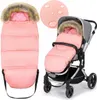 Winterschlafsack mit Fell für Schlitten für Kinderwagen, Produktbild-Vorschau 15