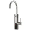 A stainless steel kitchen faucet with a digital display. Podgląd zdjęcia produktu