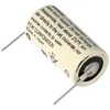 A single Sanyo Lithium battery with two leads. Podgląd zdjęcia produktu