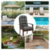 Coussins pour fauteuils à bascule d'extérieur avec sangles, Voir les images du produit 11