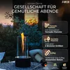 Firell Bioethanol Tischkamin aus massivem Beton Ethanol Tischfeuer Náhled obrázku produktu