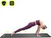 Tapis de yoga HyperMotion NBR 183 x 61 x 0,8 cm Noir – Voir les images du produit 3