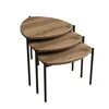 Skye Decor, Lenny - Walnut, Beistelltische, Satztisch Produktbild-Vorschau 9