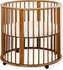 Buxibo – Babybox – Runde Spielbox aus Holz – Laufstall – Produktbild-Vorschau 1