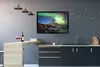 MuchoWow® Gerahmtes Poster Polarlicht über dem Berg Produktbild-Vorschau 2