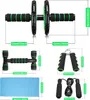 Fitness-Set 7-teilig in Grün – AB-Wheel, Springseil, Produktbild-Vorschau 2