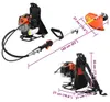 vidaXL Freischneider Rucksackdesign Orange 52 cm³ 1,45 kW Produktbild-Vorschau 7