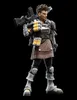 A full-body shot of a collectible figurine of the character Bangalore from Apex Legends, posed against a black background. Náhled obrázku produktu