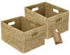 Aufbewahrungskorb aus Seegras 2er Set für Billy Regale, HMF, 35 x 25 x 20 cm Produktbild-Vorschau